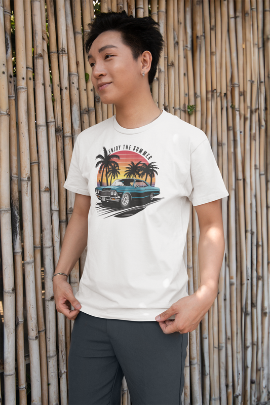 ENJOY SUMMER RELAXED FIT T-SHIRT