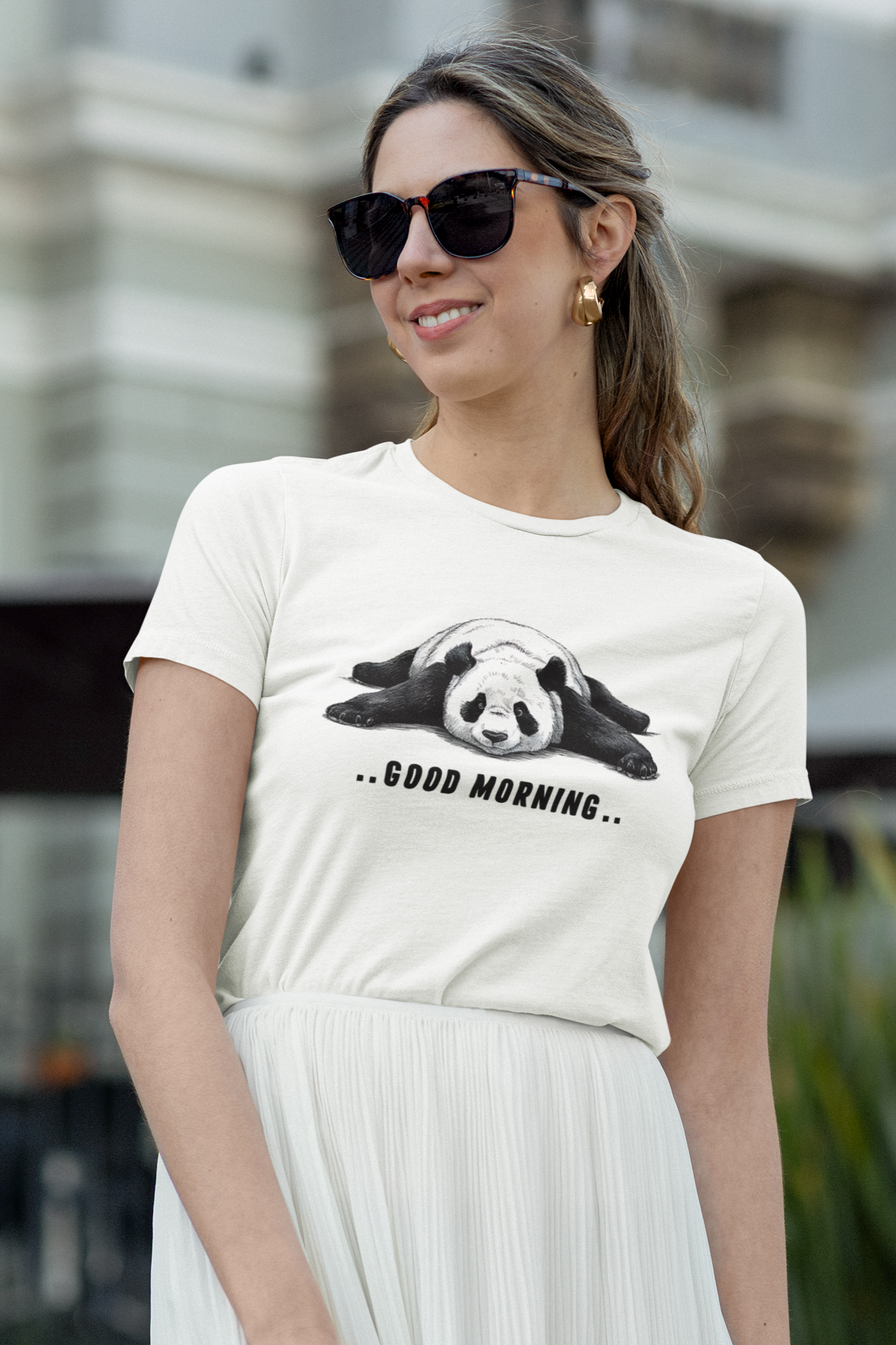 MORNING PANDA RELAXED FIT T-SHIRT