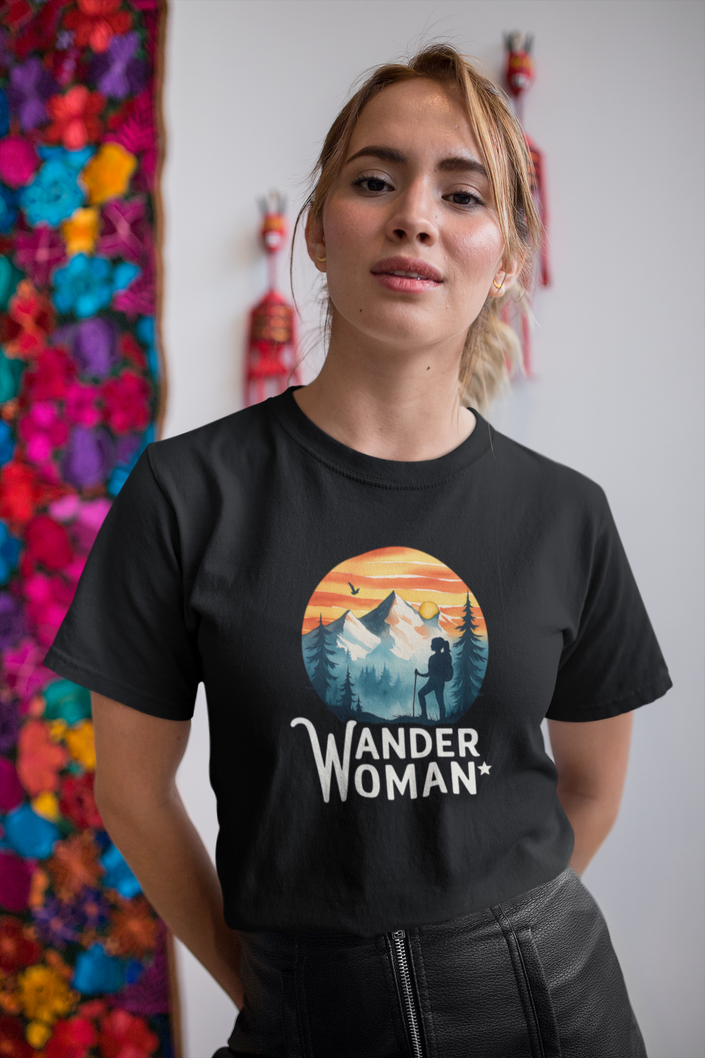 WANDER WOMAN RELAXED FIT PREMIUM T-SHIRT