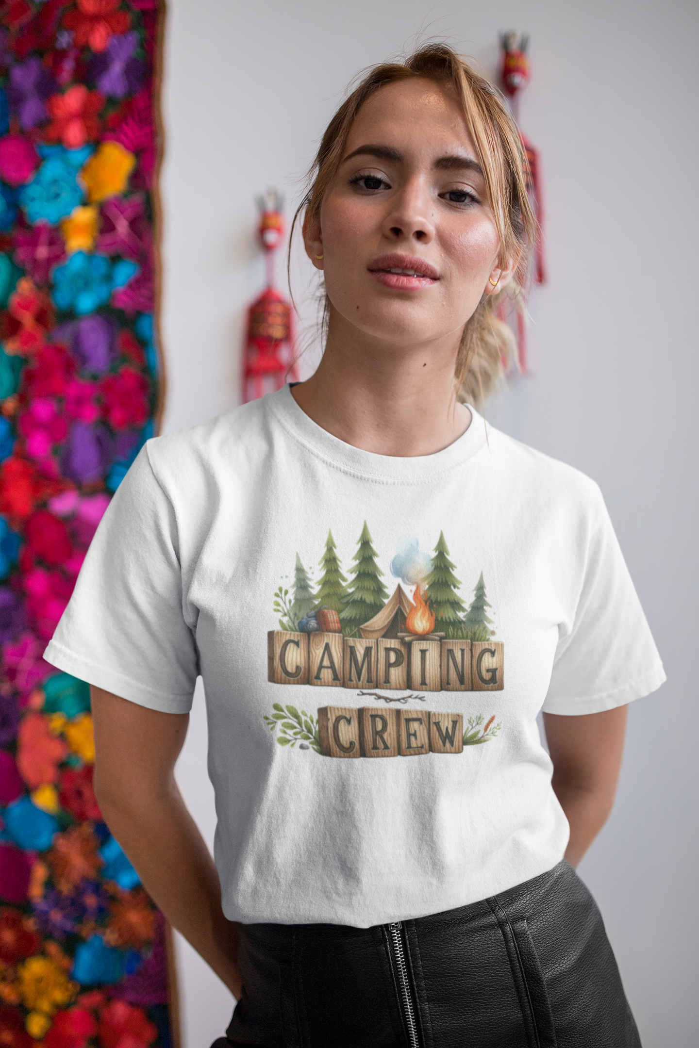 CAMPING CREW RELAXED FIT PREMIUM T-SHIRT