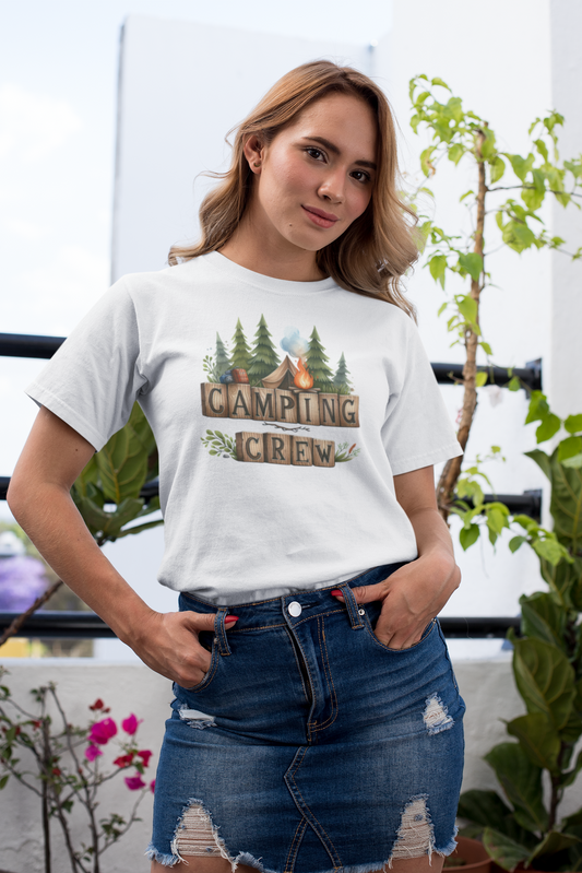 CAMPING CREW RELAXED FIT PREMIUM T-SHIRT